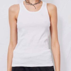 NEW NWT Coperni White Logo Tank Top